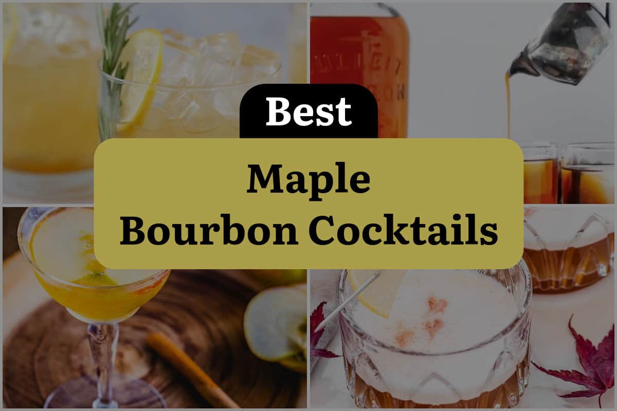 30 Best Maple Bourbon Cocktails