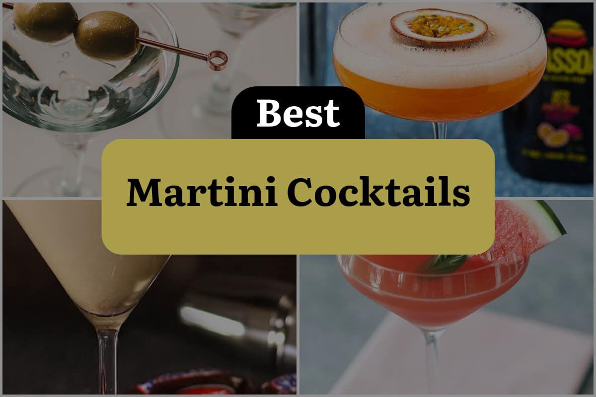 34 Best Martini Cocktails