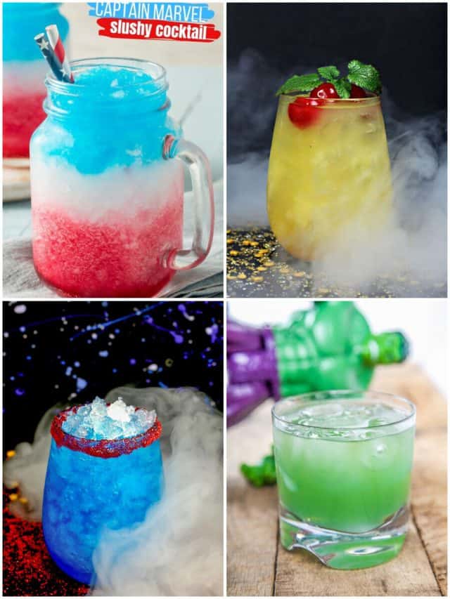 26 Marvel Cocktails To Supercharge Your Happy Hour!