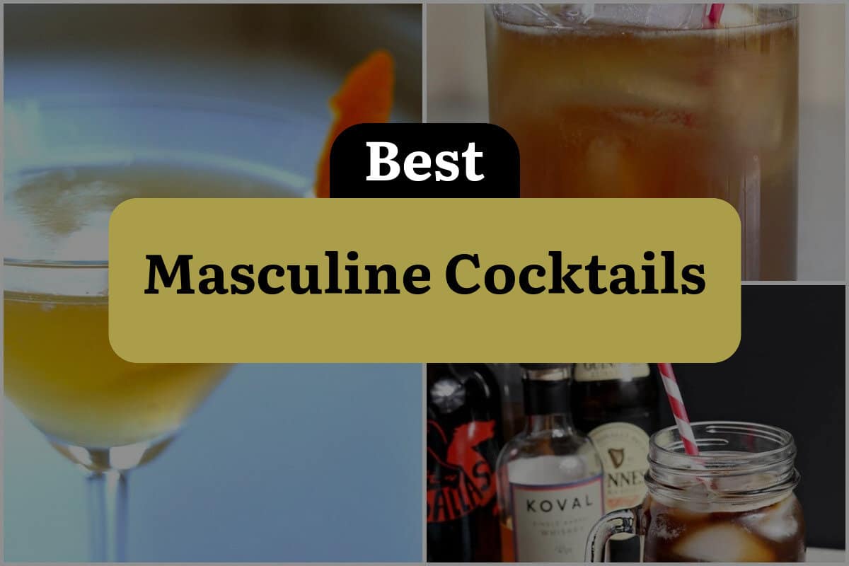 3 Best Masculine Cocktails
