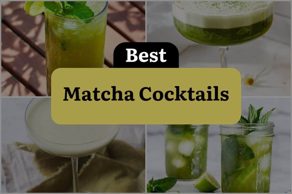 19 Matcha Cocktails to Sip on for a Zentastic Time DineWithDrinks