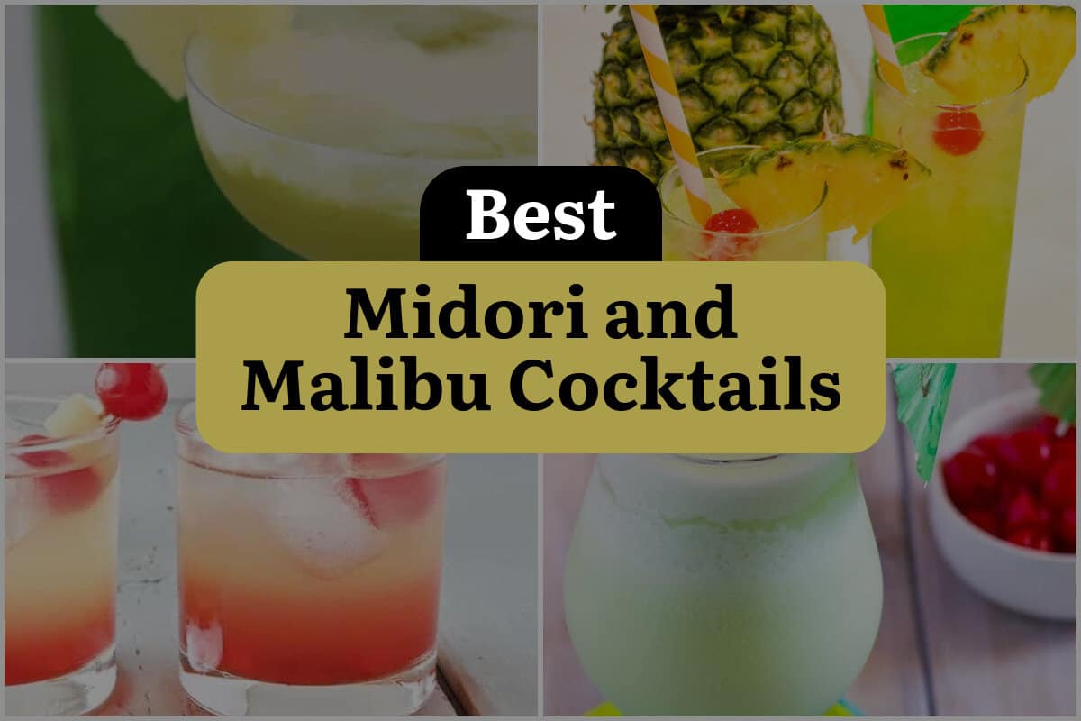 4 Best Midori And Malibu Cocktails