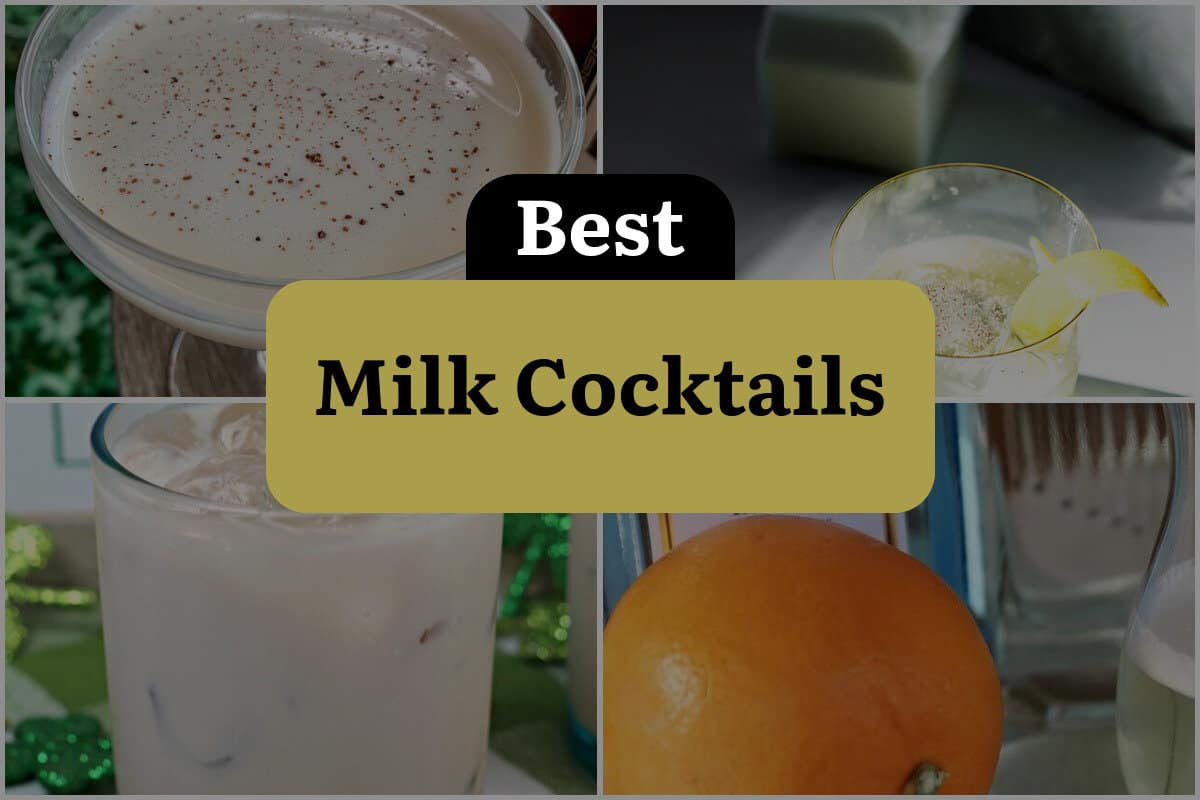 28 Best Milk Cocktails