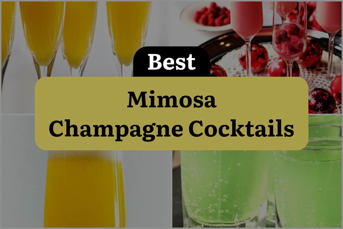 21 Best Mimosa Champagne Cocktails