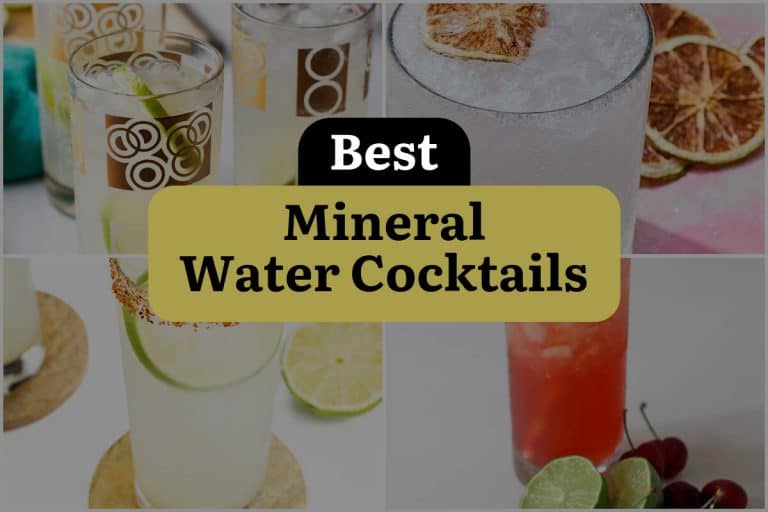 21 Mineral Water Cocktails That Will Hydrate Your Happy Hour