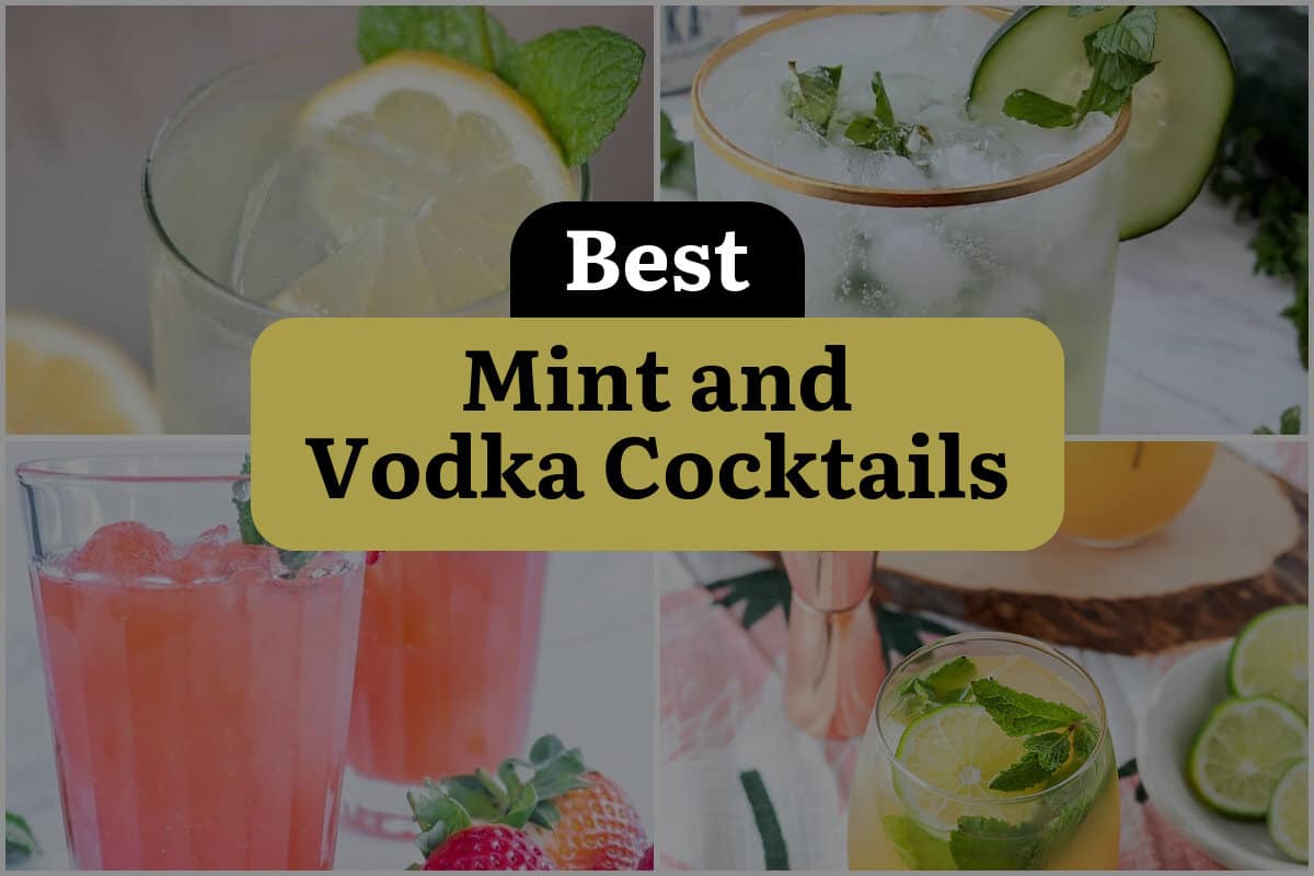 30 Best Mint And Vodka Cocktails