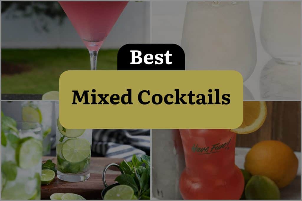 34 Mixed Cocktails to Shake Up Your Happy Hour! | DineWithDrinks