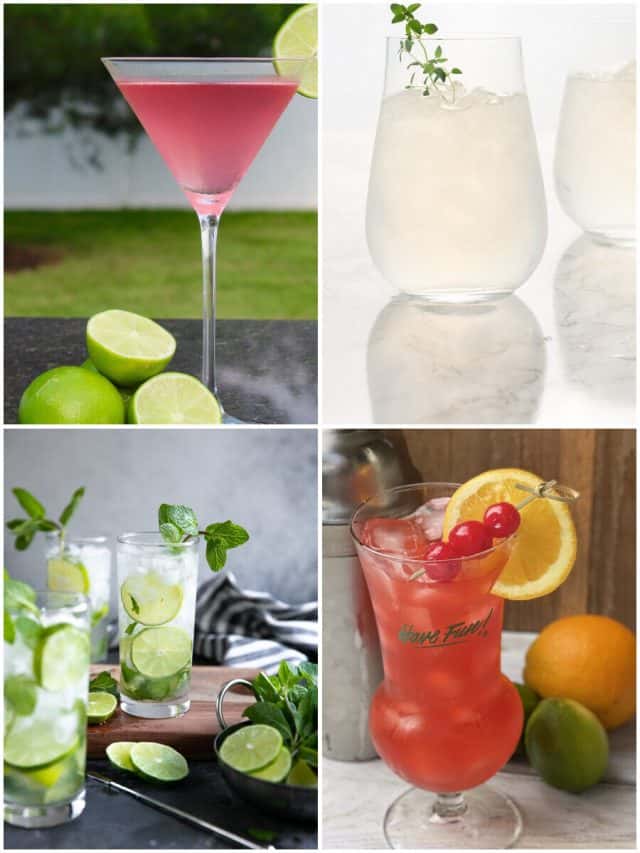 26 Mixed Cocktails To Shake Up Your Happy Hour!