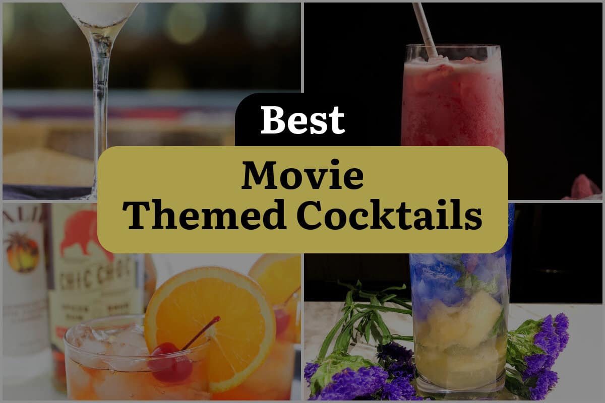 22 Best Movie Themed Cocktails