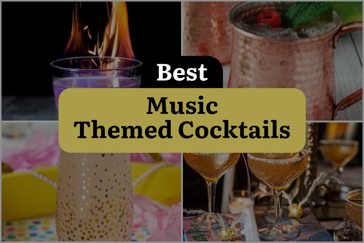11 Best Music Themed Cocktails