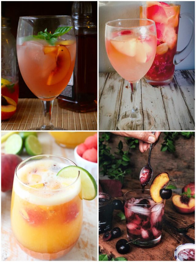 18 Nectarine Cocktails To Sip Your Way Into Summer Bliss!