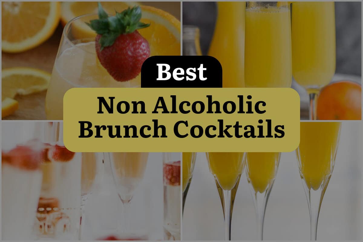 14 Best Non Alcoholic Brunch Cocktails