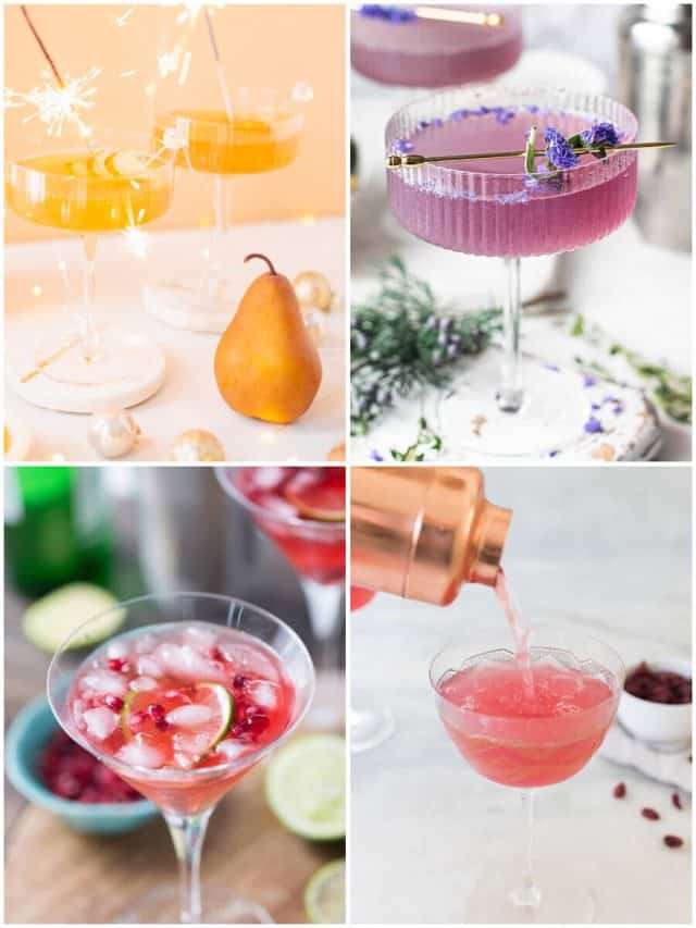 26 Nye Gin Cocktails To Ring In The New Year With A Twist!