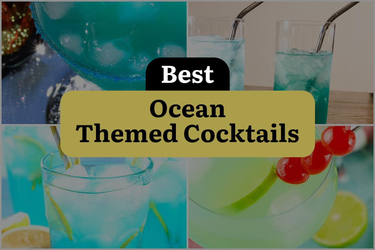 25 Best Ocean Themed Cocktails