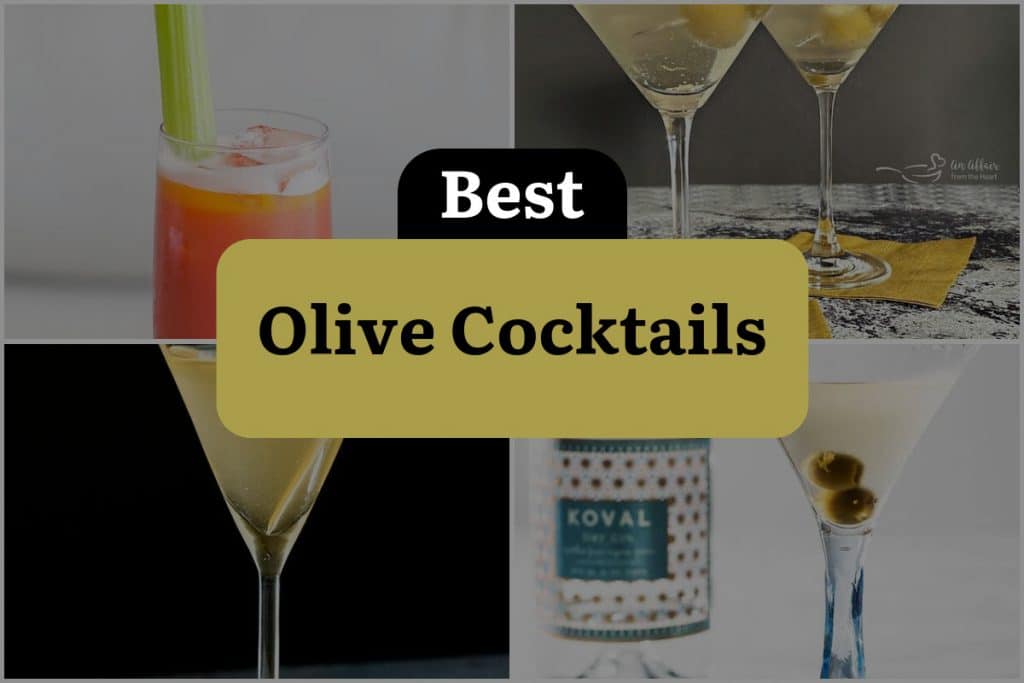 8 Olive Cocktails That Will Shake Up Your Taste Buds! DineWithDrinks