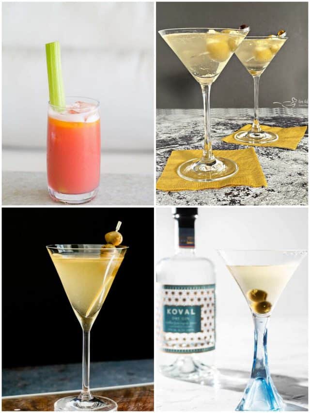 8 Olive Cocktails That Will Shake Up Your Taste Buds!