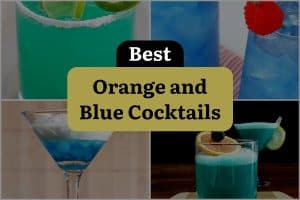 15 Best Orange And Blue Cocktails