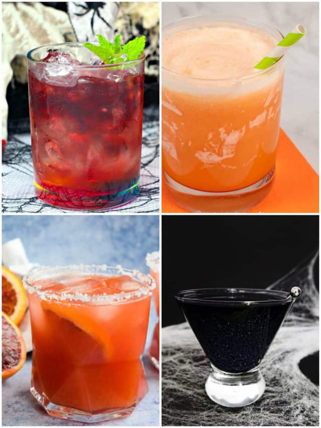 17 Orange Halloween Cocktails That'Ll Scare Up Some Fun!