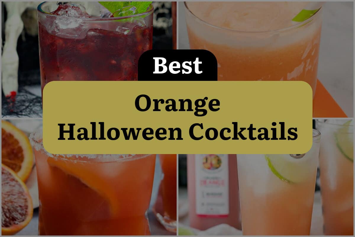 17 Best Orange Halloween Cocktails