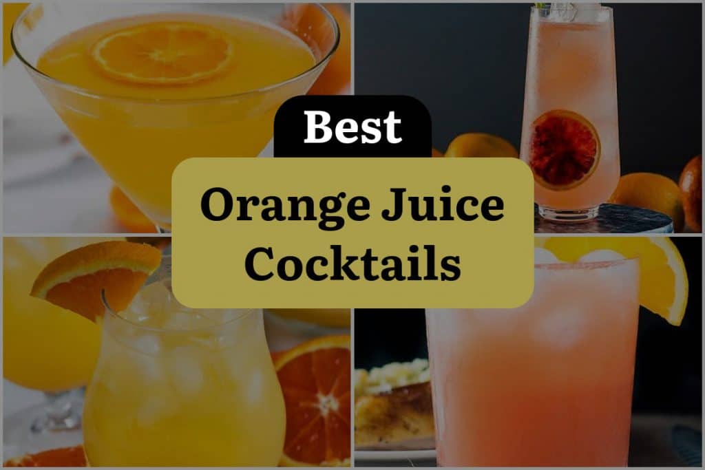 37 Orange Juice Cocktails That Will Make You Say 'Cheers'! DineWithDrinks