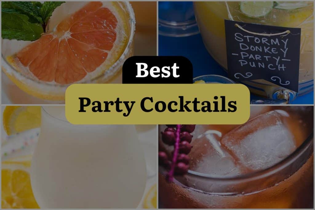 26 Party Cocktails That Will Shake Up Your Night! | DineWithDrinks