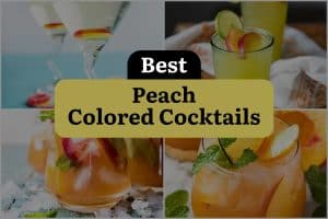 22 Best Peach Colored Cocktails