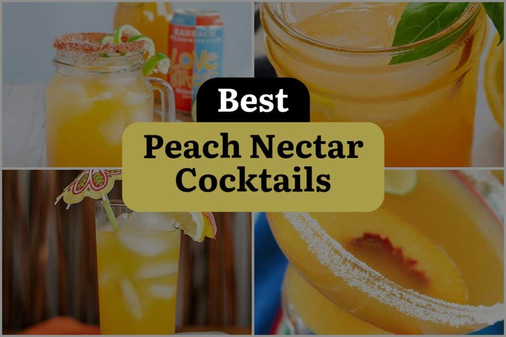 24 Peach Nectar Cocktails To Sip All Summer Long DineWithDrinks