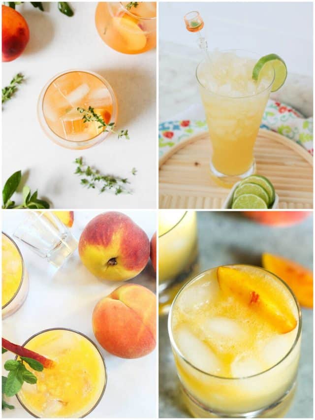 21 Peach Vodka Cocktails To Sip Your Way Into Summer Bliss!