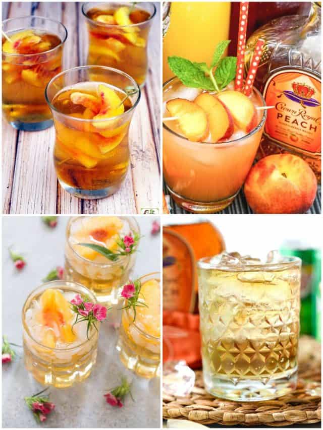 26 Peach Whiskey Cocktails To Shake Up Your Summer!