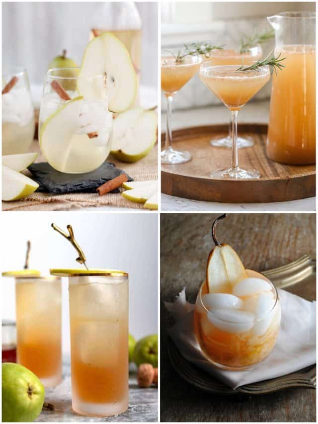 26 Pear Cocktails To Shake Up Your Tastebuds!