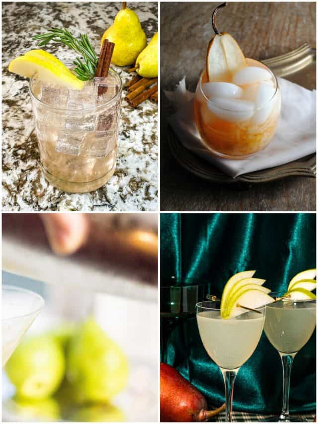24 Pear Vodka Cocktails That'Ll Shake Up Your World!