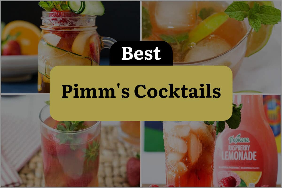 18 Best Pimm's Cocktails