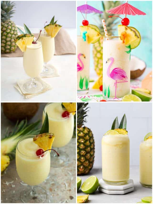 11 Pina Colada Cocktails That Will Transport You To The Tropics