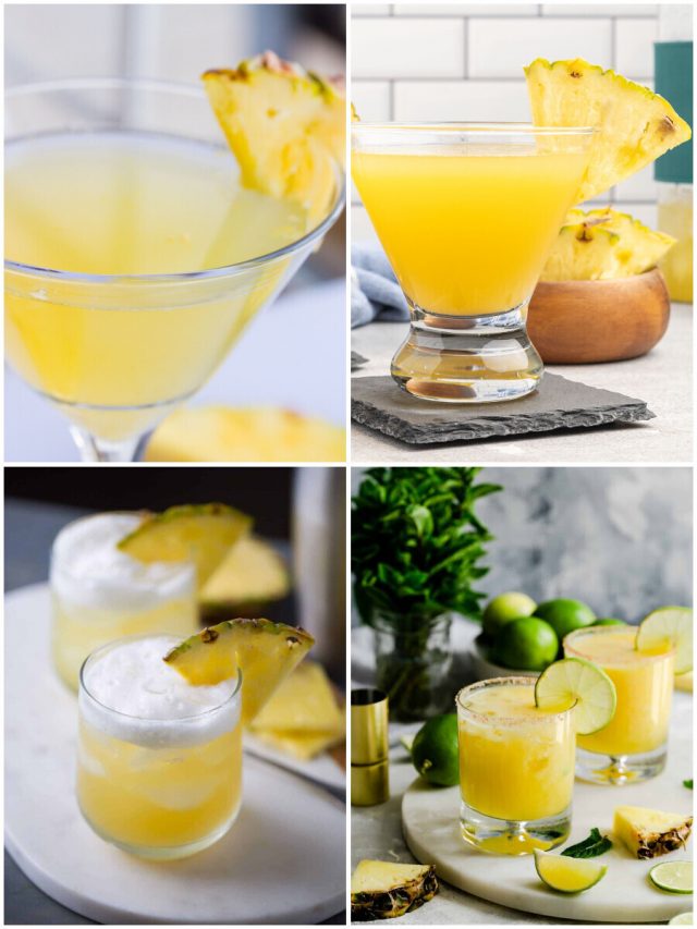 26 Pineapple Liqueur Cocktails To Sip Your Way Into Paradise