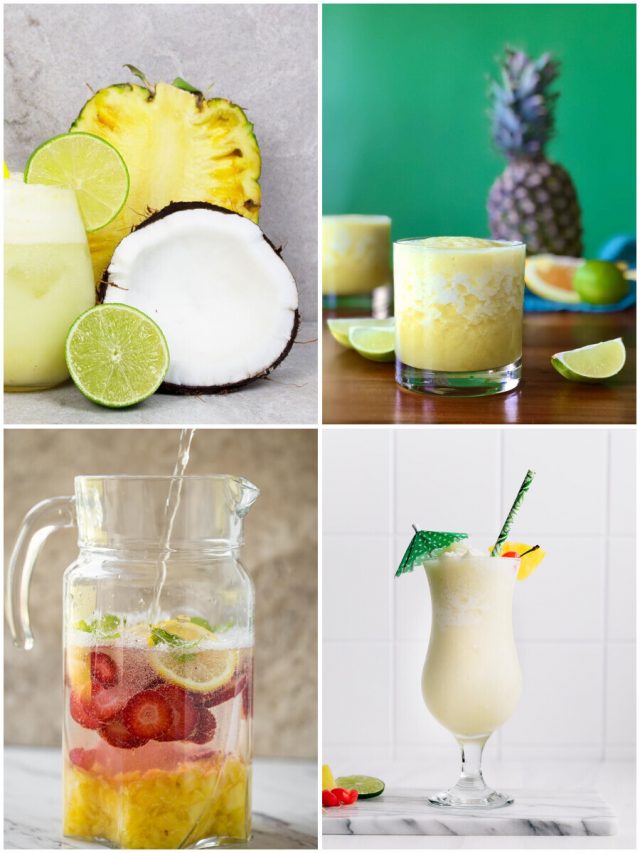 19 Pineapple Non Alcoholic Cocktails To Sip On Paradise!