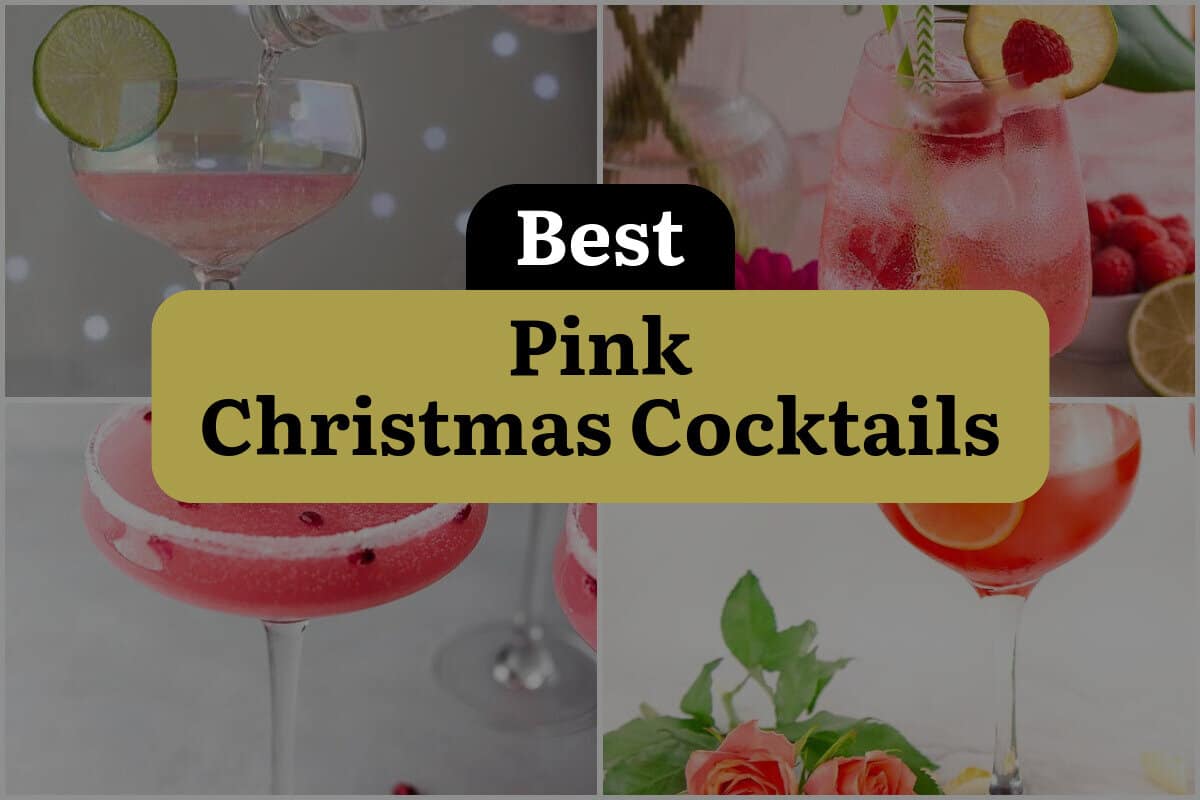 12 Best Pink Christmas Cocktails