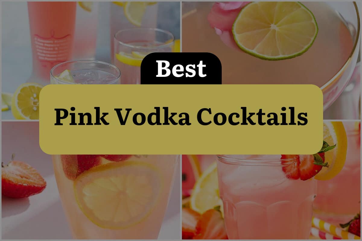 26 Best Pink Vodka Cocktails