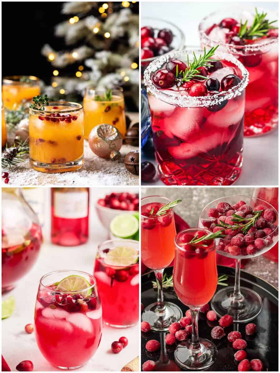 26 Pitcher Christmas Cocktails to Get You in the Festive Spirit!