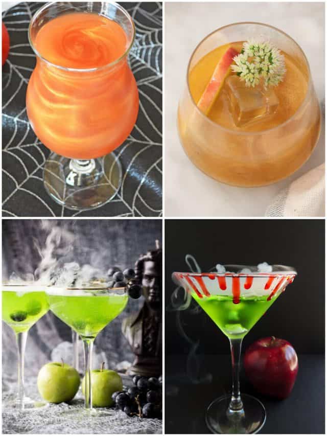 15 Poison Apple Cocktails That Will Make You Bewitched!