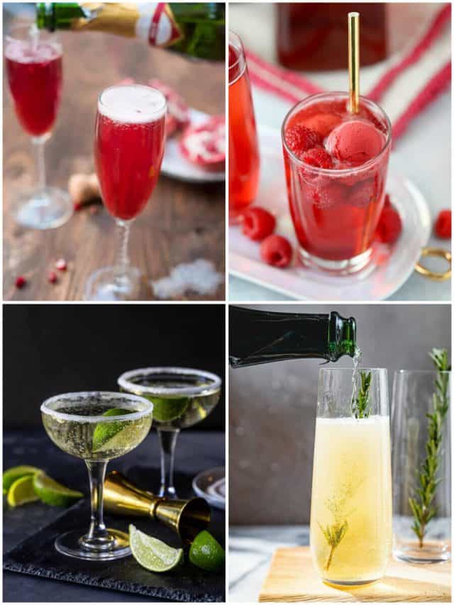 7 Pom Champagne Cocktails That Will Make You Say Cheers!