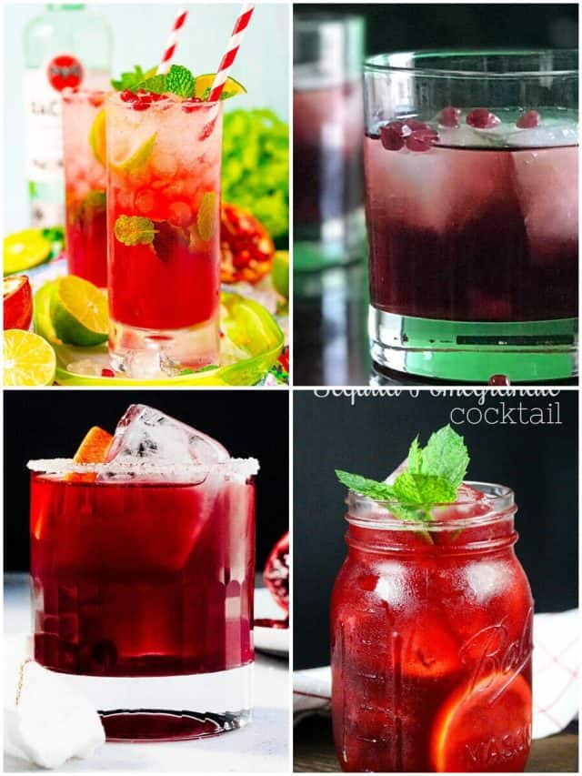 26 Pomegranate Cocktails To Make Your Taste Buds Dance!