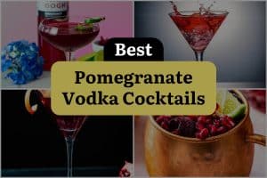 27 Best Pomegranate Vodka Cocktails
