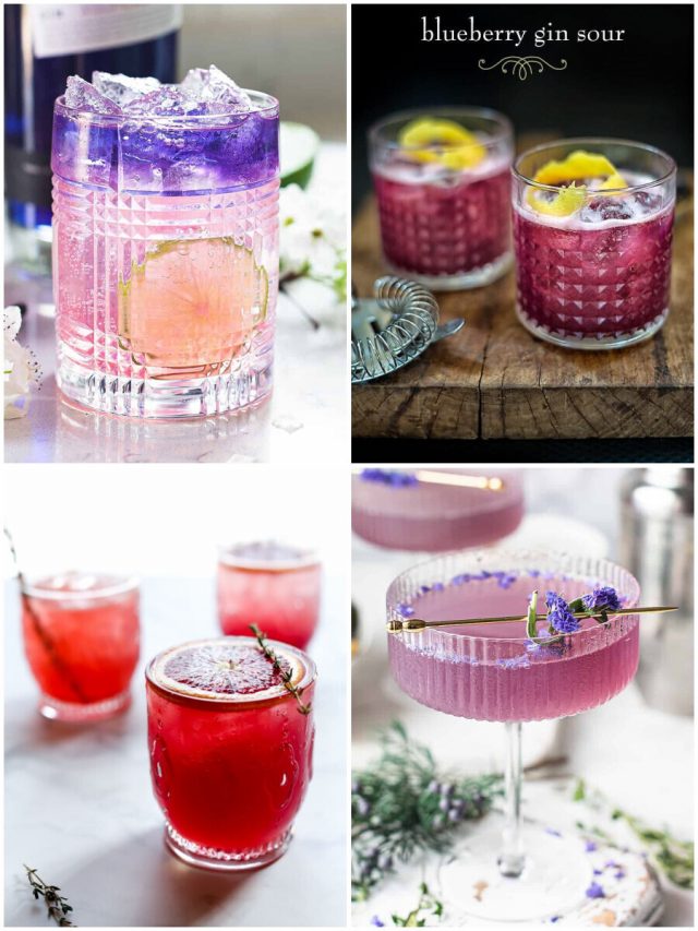 26 Best Pretty Gin Cocktails To Make Your Spirits Bright!