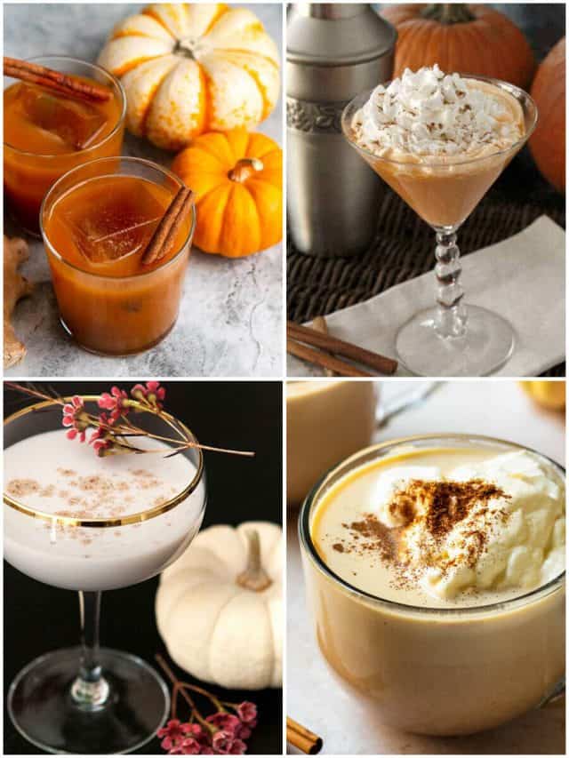 26 Pumpkin Cocktails To Spice Up Your Fall Happy Hour!