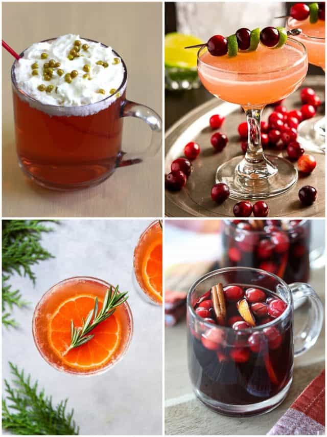 15 Red Holiday Cocktails To Spice Up Your Festive Season!
