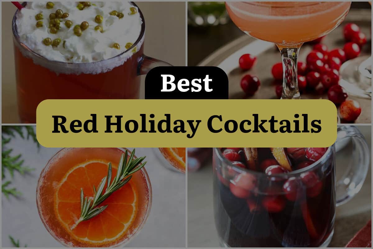 15 Best Red Holiday Cocktails