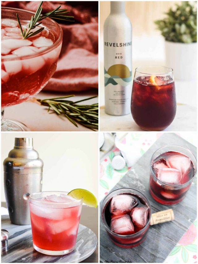 26 Red Wine Cocktails That Will Make You Say &Quot;Cheers!&Quot;