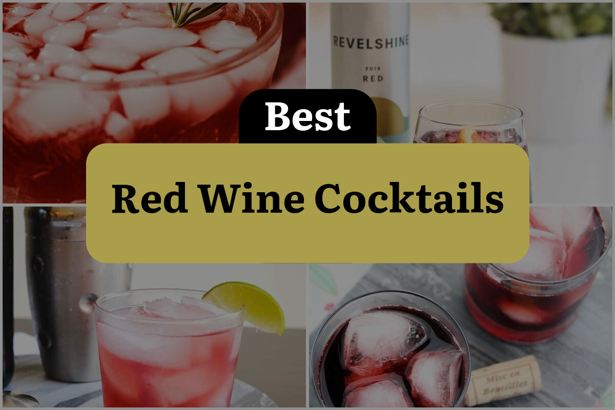 30 Best Red Wine Cocktails