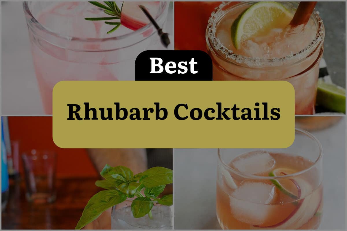 26 Best Rhubarb Cocktails