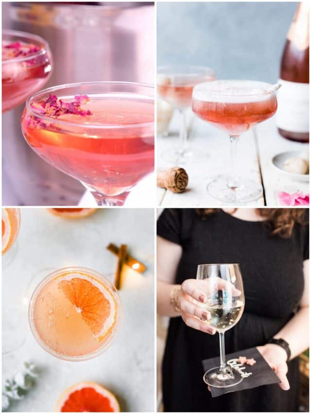 9 Rose Champagne Cocktails To Make Any Occasion Sparkle